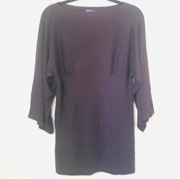 GAP Tops - Gap Maternity Y2K Knit Purple  Empire Waist Top Sz M